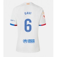 Camisa de time de futebol Barcelona Paez Gavi #6 Replicas 2º Equipamento 2023-24 Manga Curta